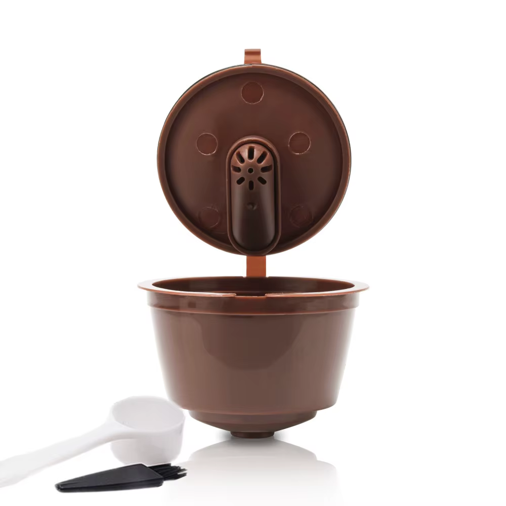 Capsule de café réutilisable pour machine à café Nespresso Dolce Gusto, cafetière rechargeable, caps