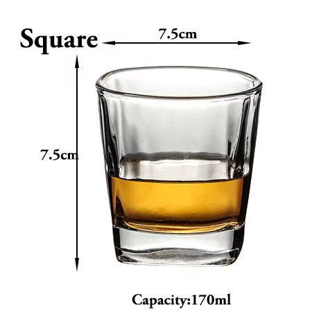 Verres à whisky à l'ancienne pour les amateurs de scotch, verrerie de style, bourbon, rhum, cadeau p