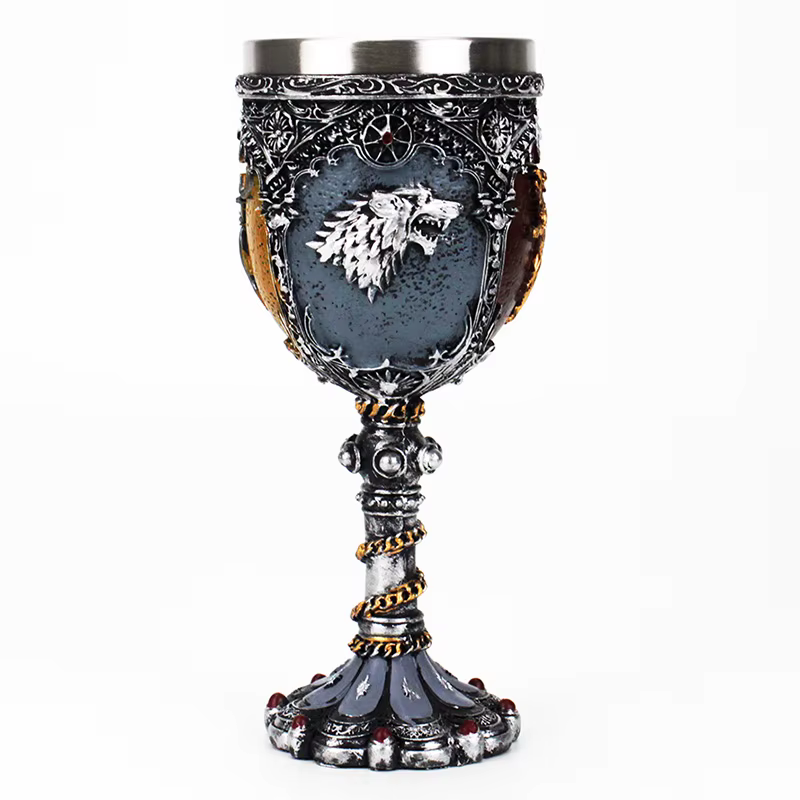 Gobelet GOT 200ml, verre à vin en résine de haute qualité en acier inoxydable, gobelet à Champagne, 