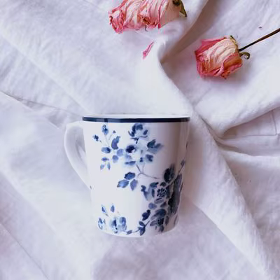 Tasse à café en céramique britannique Roland, tasse romantique simple et élégante, tasse à thé europ