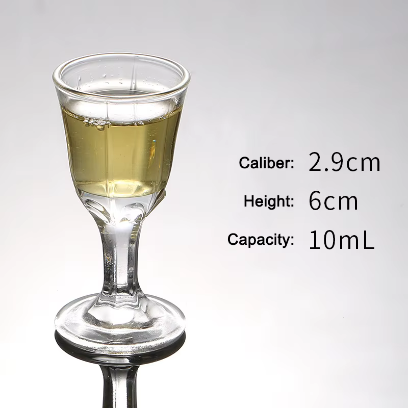 Verre à boire de Style chinois, gobelets en verre pour Bar, fête, Vodka, Tequila, expresso Cordial, 