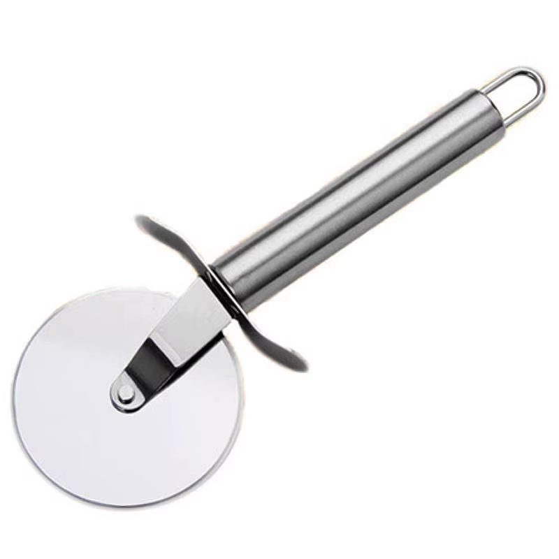 Acier inoxydable Pizza roue unique coupe outils diamètre 6.5 CM ménage Pizza couteau gâteau outils r