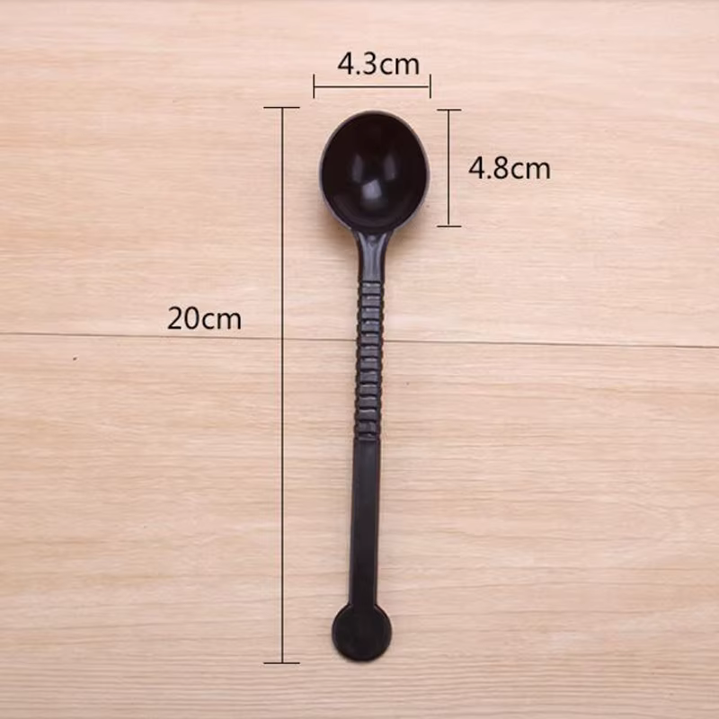 Cuillère à café 10g, 500 pièces/lot, cuillère à mesurer avec manche Long, accessoires pour café, ven