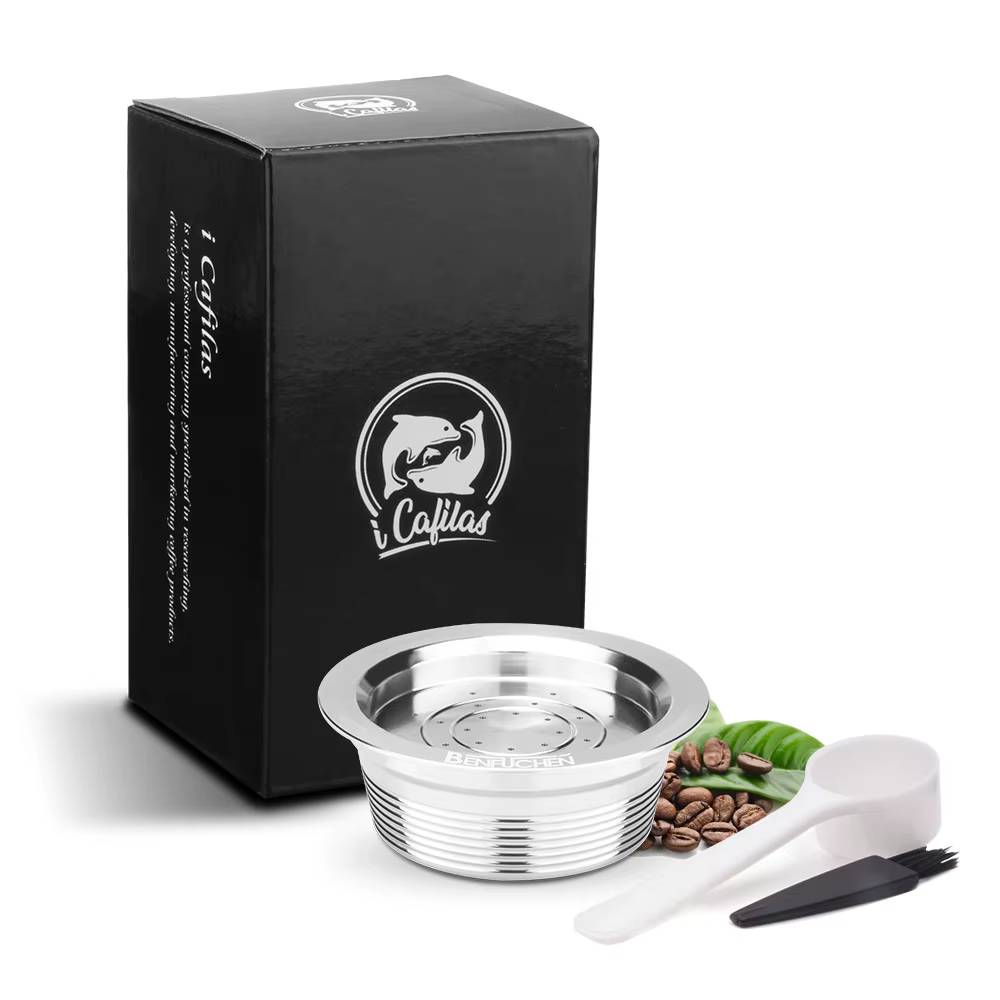 Capsule de café réutilisable Icafilas pour filtres à café en acier inoxydable Lavazza Mio pour doset