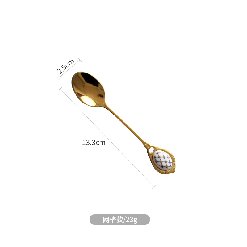 Cuillère en acier inoxydable pour la spécialité, café, dessert, lait, couverts à thé, outil de cuisi
