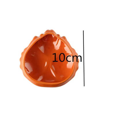 Assiette à dîner en céramique en forme de crabe, bols à Dessert, vaisselle décorative pour Restauran