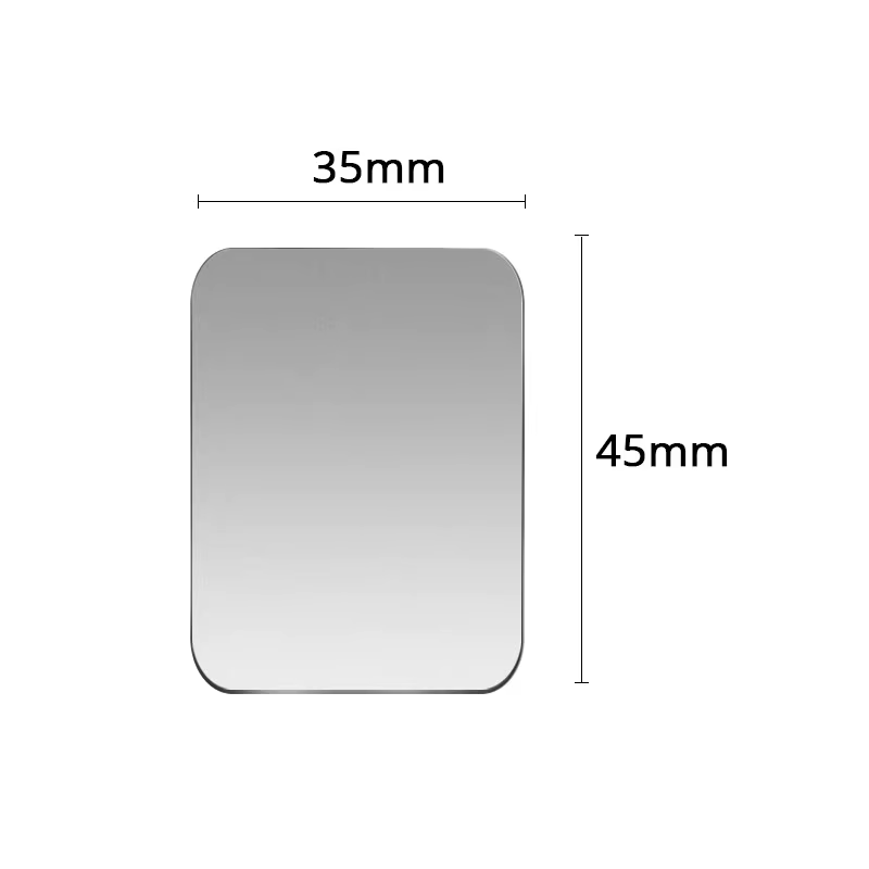 Plaque métallique pour support magnétique de téléphone de voiture, feuille de fer universelle, suppo