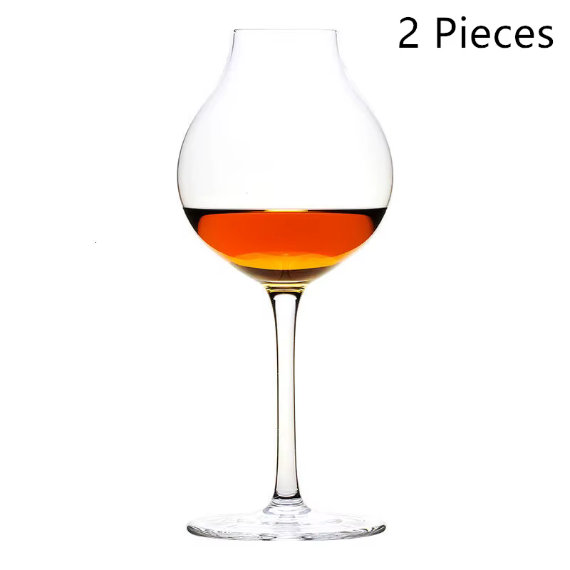 Verre à whisky en cristal avec bourgeon, blender professionnel, verre à nez, tasse à gobelet, cognac