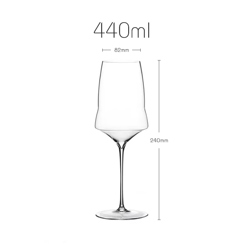 Verre à vin en cristal de qualité supérieure de luxe de Style Josephinen, tasse à Champagne impeccab