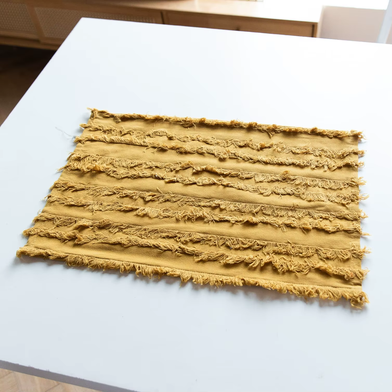 Napperons rétro en coton et lin, 12x18 pouces, tapis de Table Vintage doux saisonniers pour fête, cu