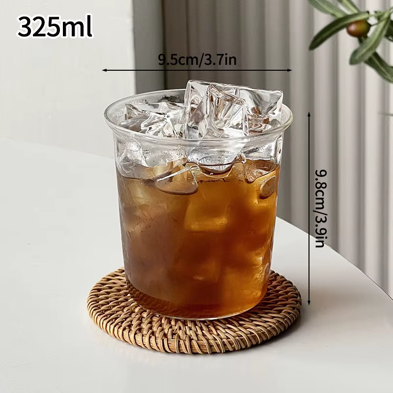 Tasse en verre Transparent, jus, lait, thé, verres, résistant à la chaleur, grande capacité, tasse d