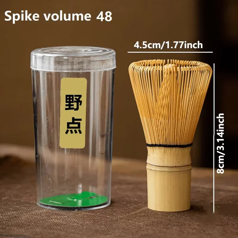 Service à thé japonais, fouet Matcha (Chasen), cuillère et cuillère à thé (Chashaku), accessoires en