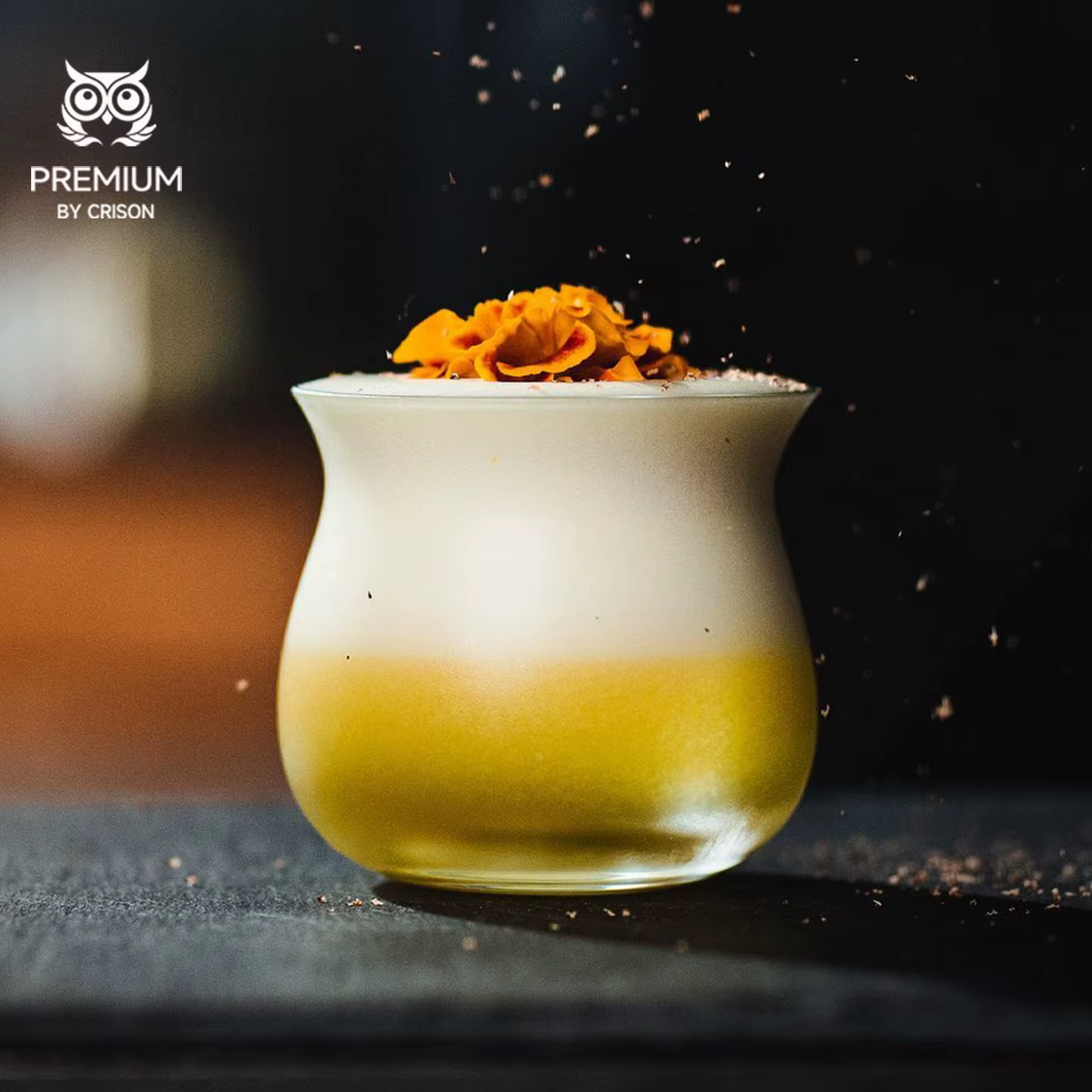 Verre à whisky en cristal premium CRISON PWK503, verre à dégustation, verre à cocktail, fait main
