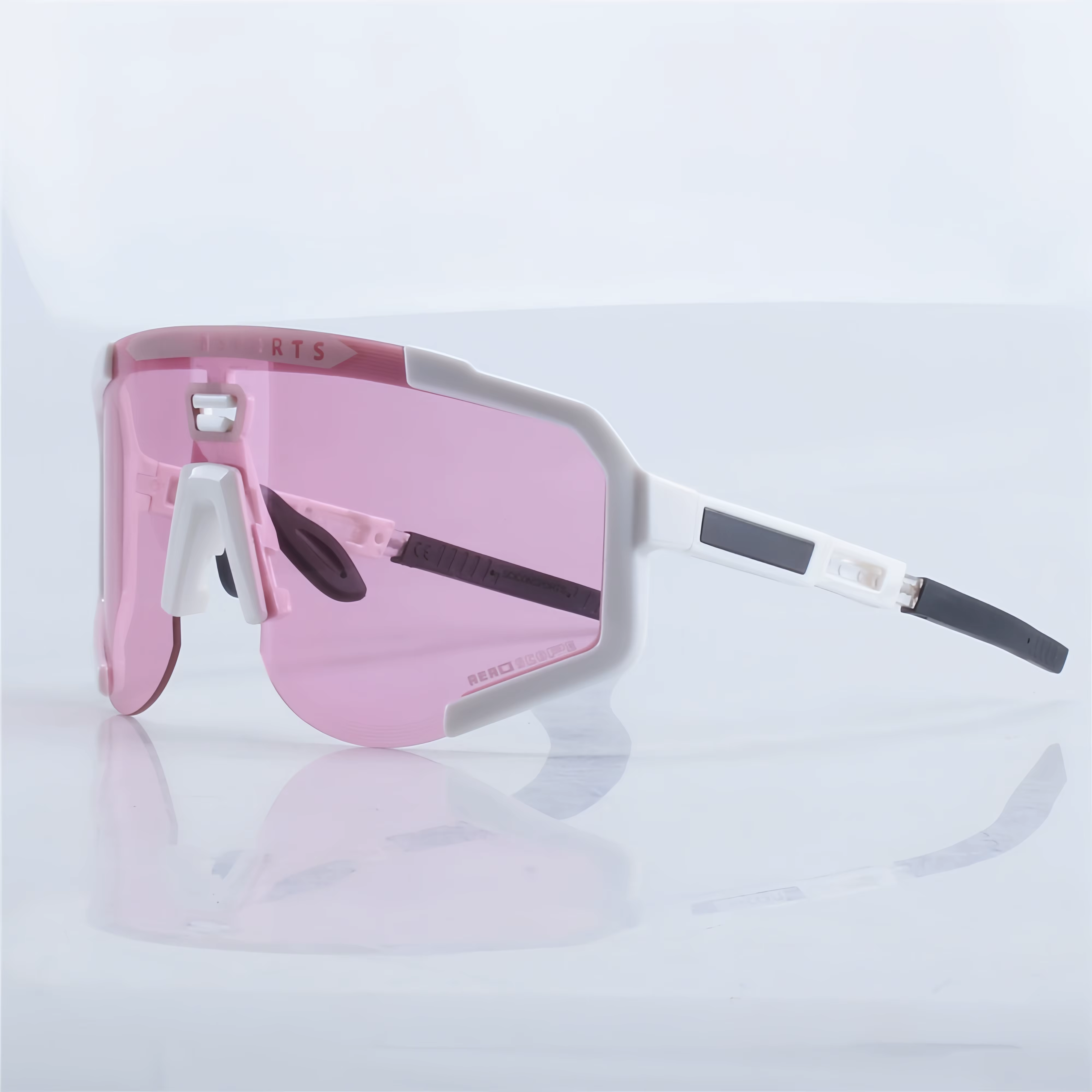 Lunettes de cyclisme photochromiques, lunettes de soleil pour sports de plein air, lunettes de cycli
