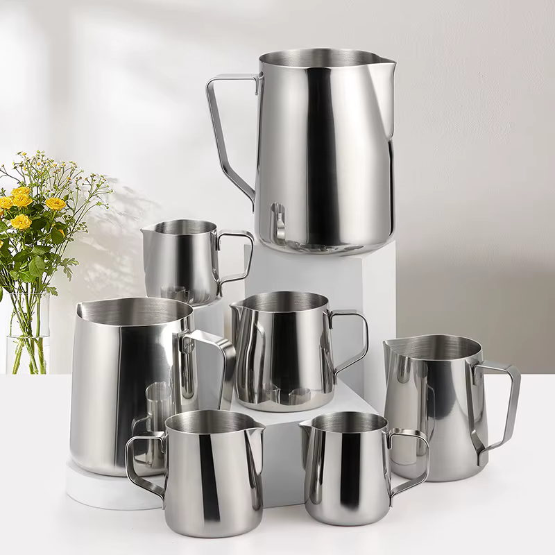 12/20 Oz acier inoxydable Latte café Art tasse bec haut de gamme café lait mousse tasse 100 ml/200 m