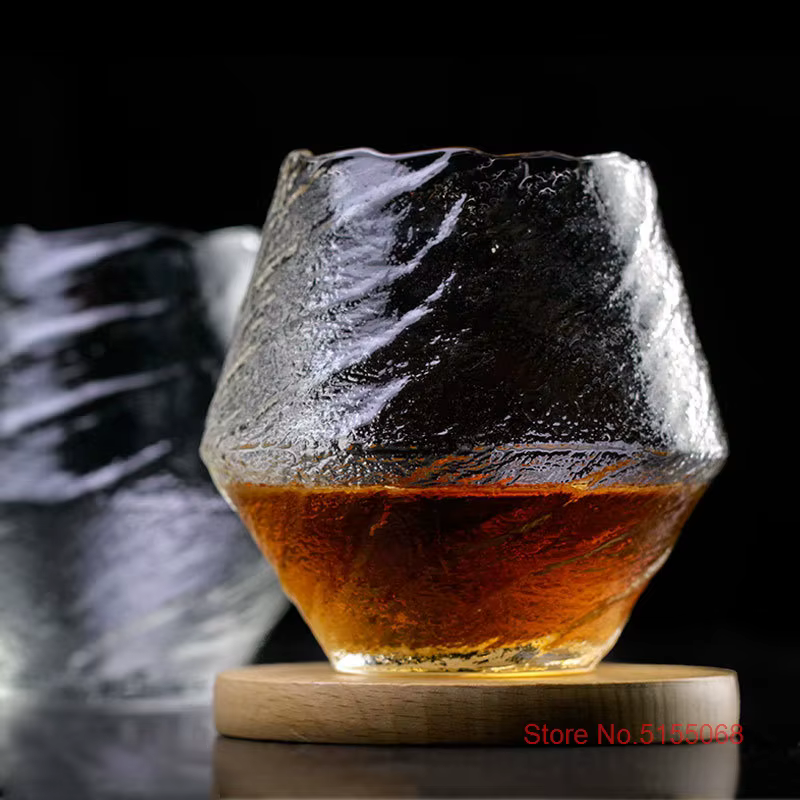 Verres de dégustation de whisky à neige de 420ml, motif de marteau japonais, tasse à boire du vin, f