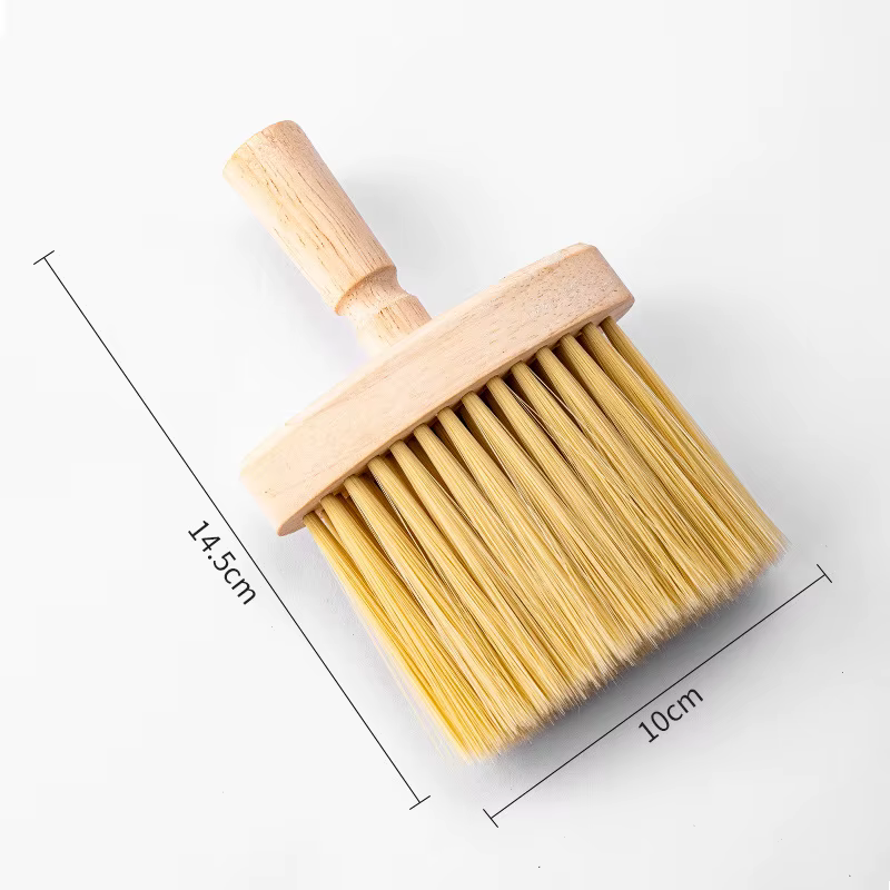 Brosse à café en bois massif, seau à café, brosse à marc, balai à poudre, brosse à livres, accessoir