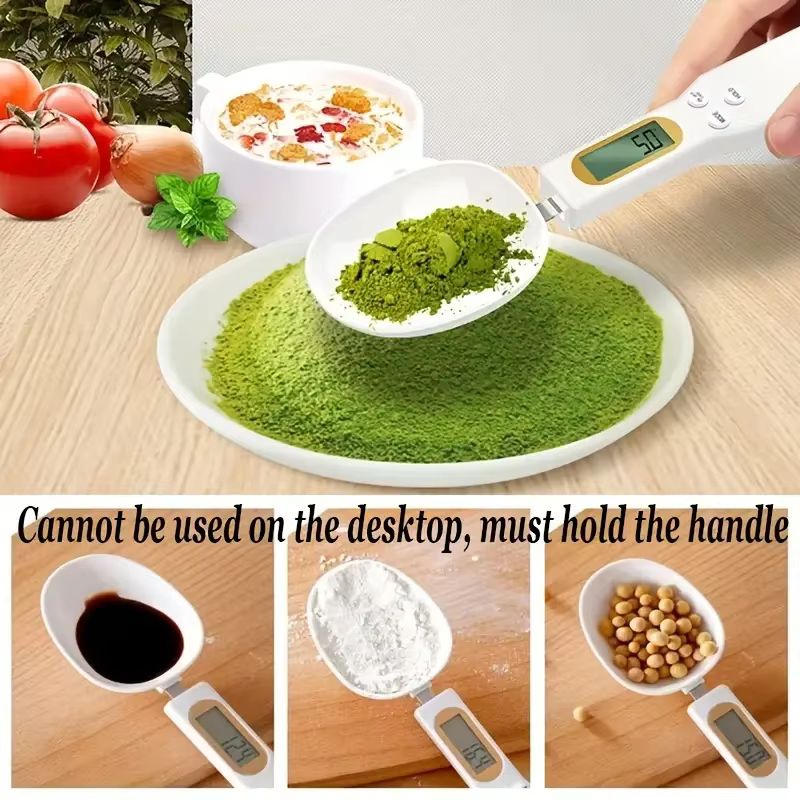 Balance de cuisine électronique 500g 0.1g LCD mesure numérique farine alimentaire cuillère numérique