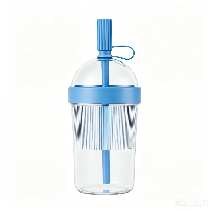 Gobelet de voyage réutilisable pour café 17oz avec couvercle et paille, tasse isotherme anti-fuite p