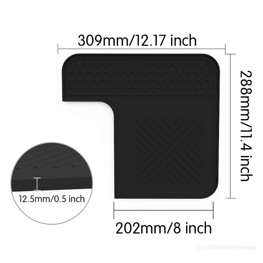 Tapis en silicone pour accessoires de café Ninja Luxe, compatible avec la machine à café expresso Ni