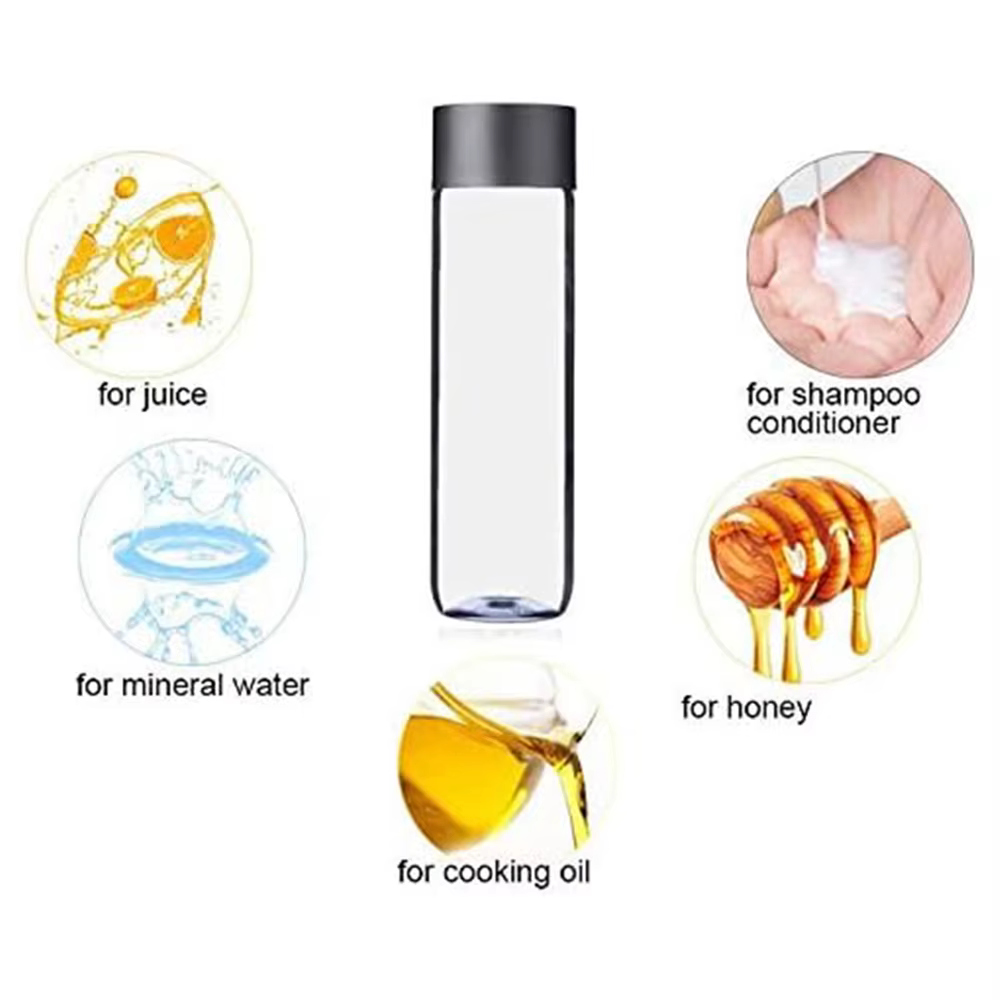 ✨ Bouteilles de jus/eau réutilisables en plastique vides en vrac, 6/12/24 pièces, comme bouteilles