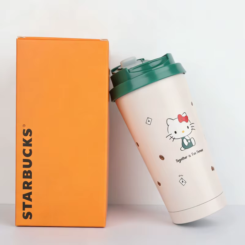 Tasse Starbucks Hello Kitty Emma édition limitée, capacité de 473 ml, tasse à café pratique pour le