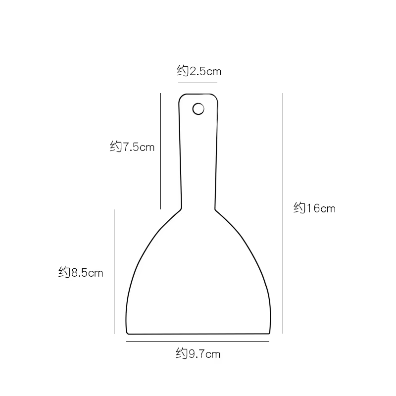 Couteau à Gâteau en Plastique, Grattoir, Poupée, Coupe-Pâte, Bricolage, Cuisson, Outils de Cuisine, 