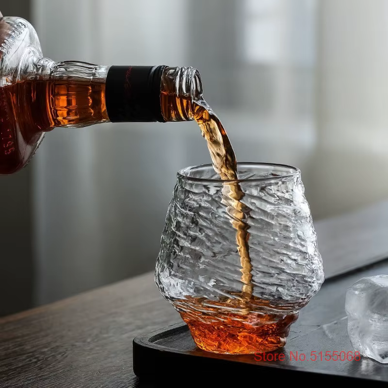 Verres de dégustation de whisky à neige de 420ml, motif de marteau japonais, tasse à boire du vin, f