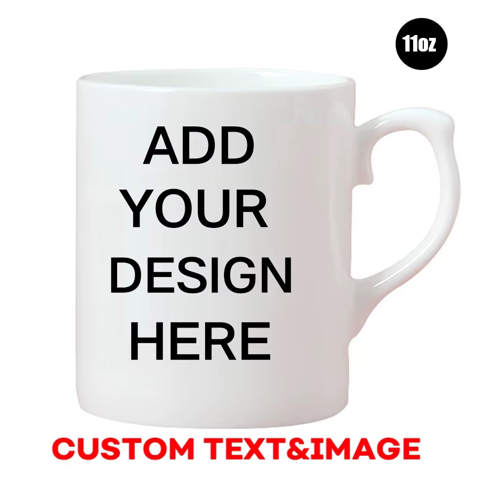 Mug photo personnalisé, un mug à café avec texte personnalisable, idéal comme cadeau unique pour les