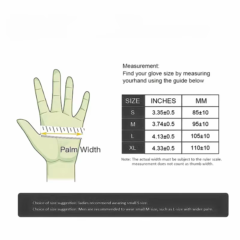 Gants jetables en Nitrile noir, pour le travail, sans Latex, pour le nettoyage de la maison, tatouag