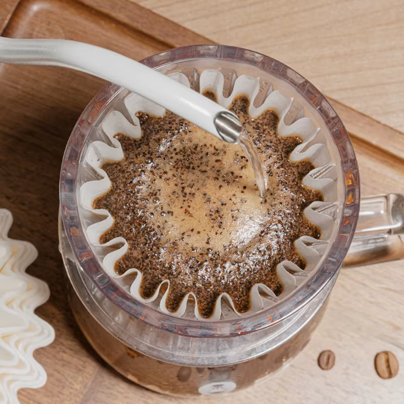 TIMEMORE -Goutteur de café panier Crystal Eye B75, verser sur le filtre à café PCTG 1-2, cafetière s