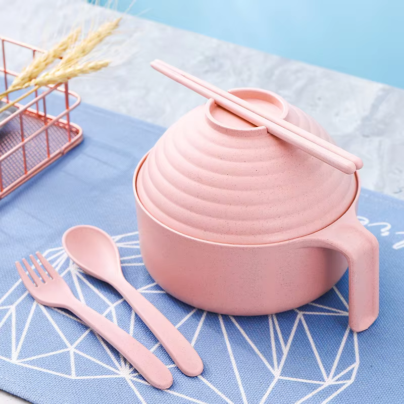 Ensemble de bols Ramen bol à nouilles Ramen avec baguettes bol Ramen bol de cuiseur micro-ondable av
