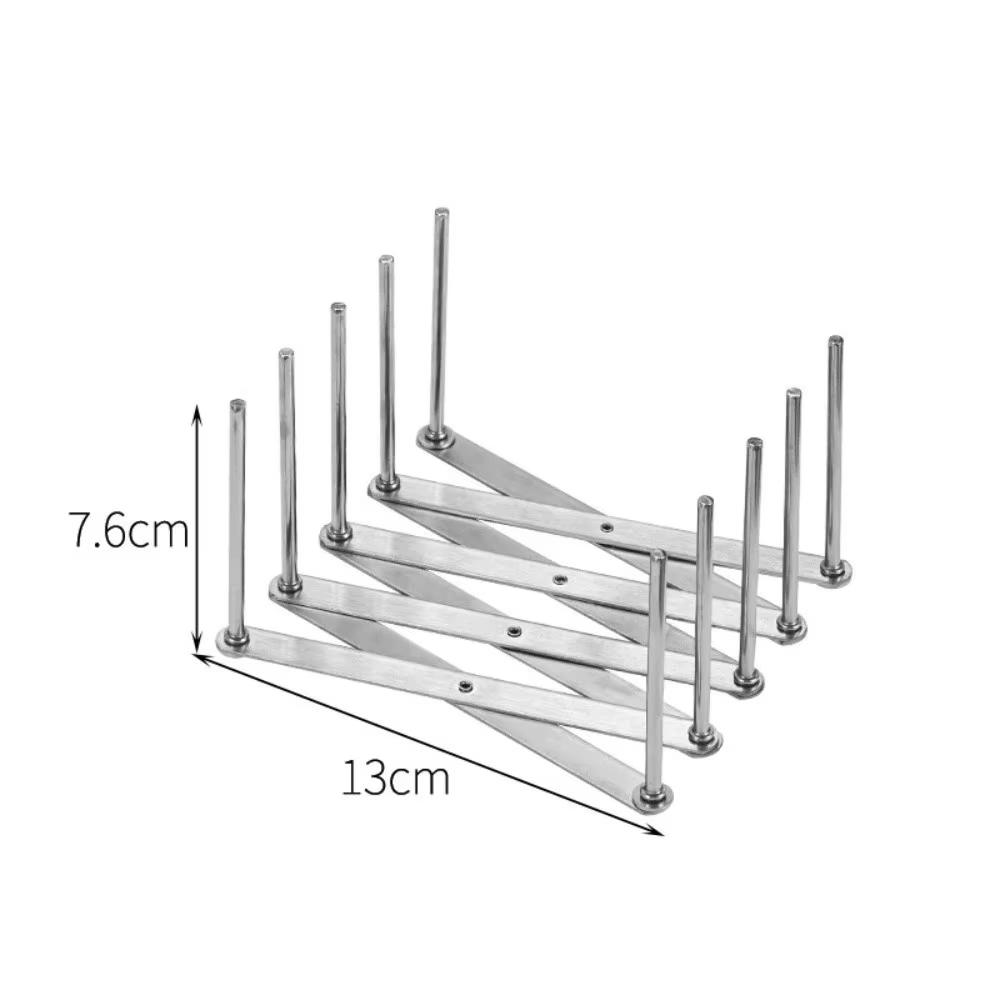 Égouttoir à vaisselle en acier inoxydable avec drainage, support à vaisselle rétractable, support à 