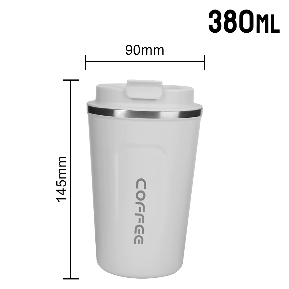 Thermo Cafe Double tasse à café en acier inoxydable pour thé eau café 380/510ML tasse Thermo de voya