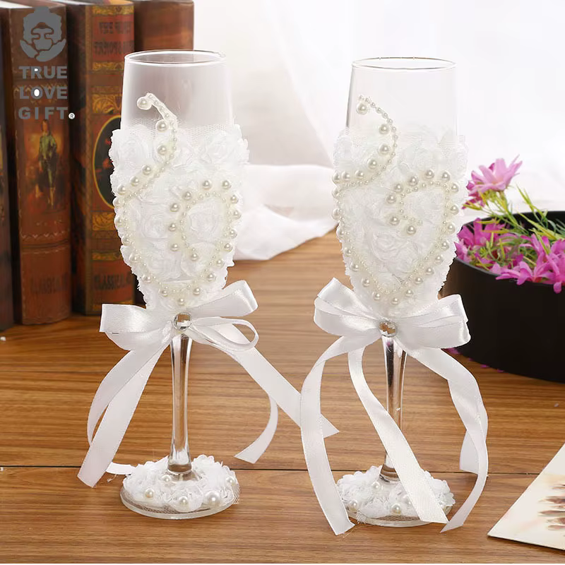 Verres à vin de mariage, verres à champagne, gobelets créatifs de style occidental pour mariage, fou