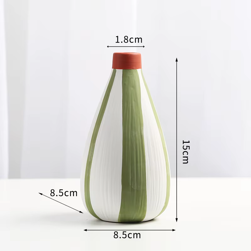 Décoration de vase de style européen pour la décoration de la maison, fleurs, artisanat de table, ét