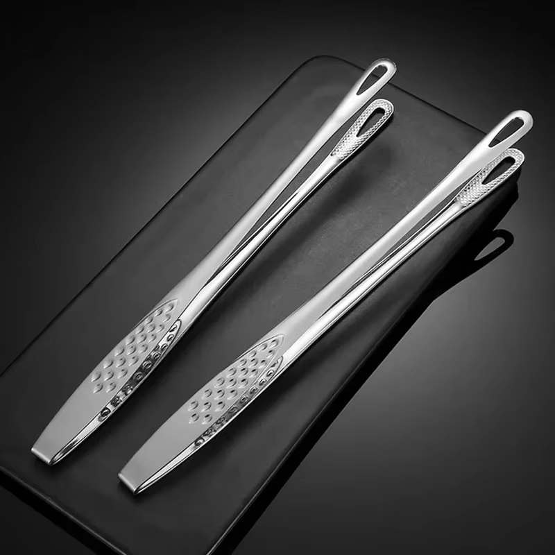 Pinces de cuisine en acier inoxydable pour Barbecue, pince à viande pour Barbecue, pincettes de cuis