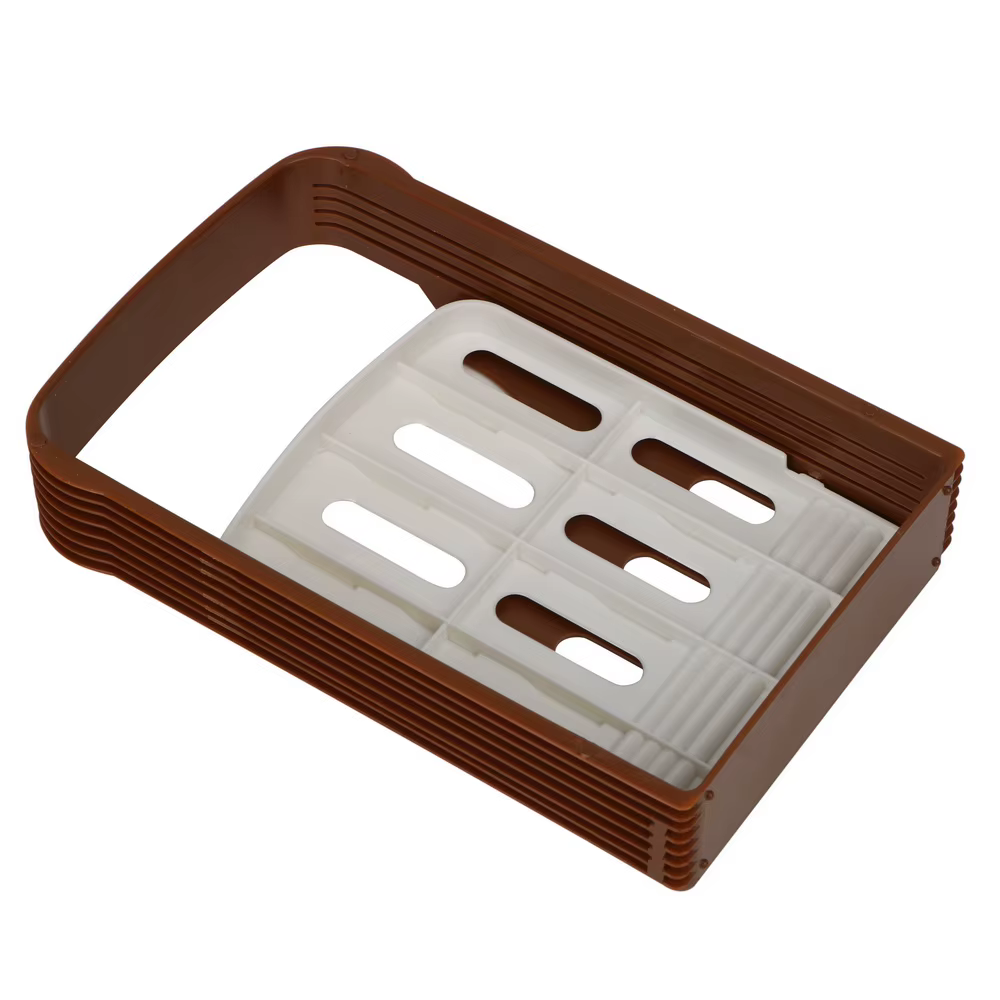 Support de trancheur de pain grillé en plastique pliable, support de coupe, Guide de coupe, outil de