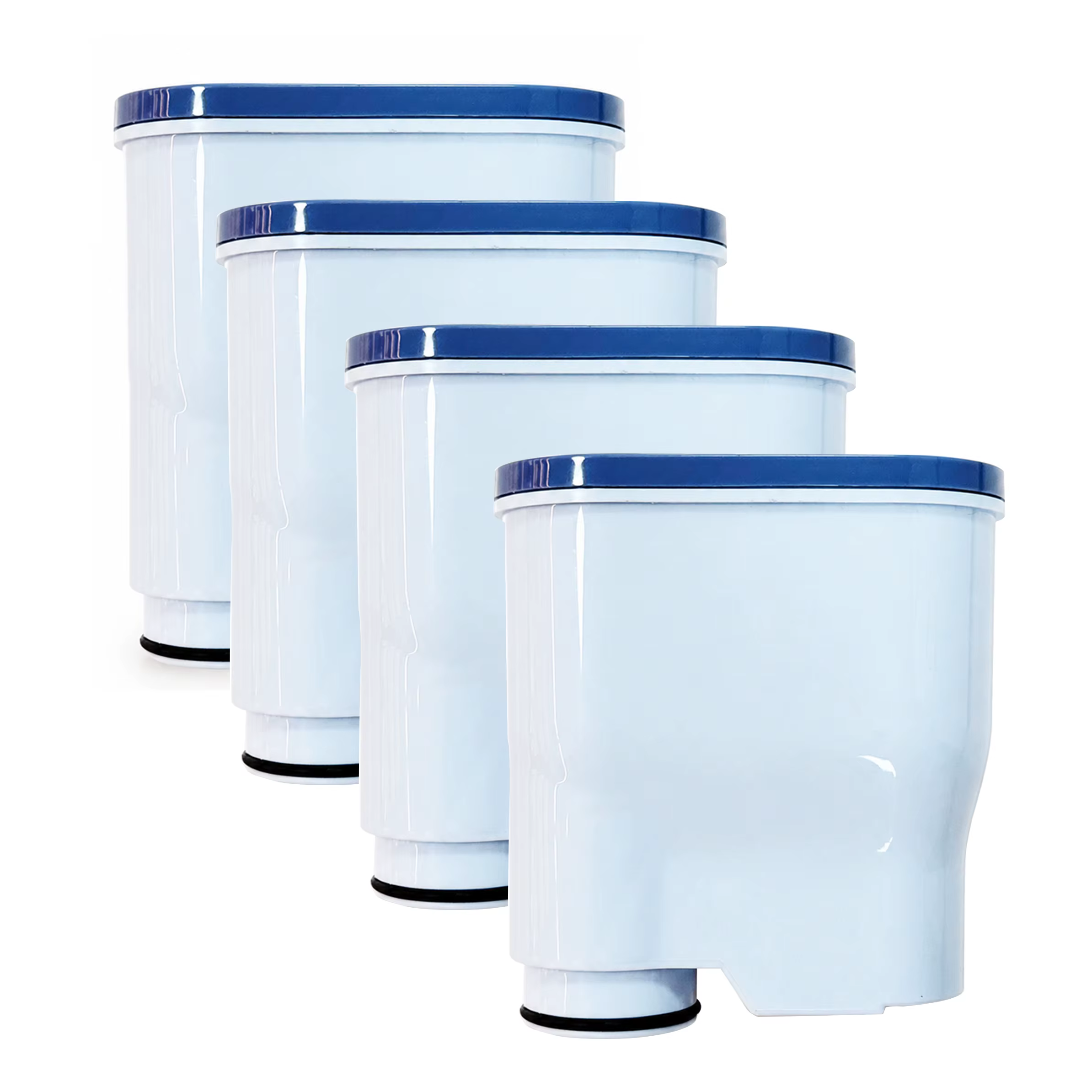 Lot de 4 filtres à eau pour machine à café, remplacement pour Philips Saeco AquaClean CA6903, compat