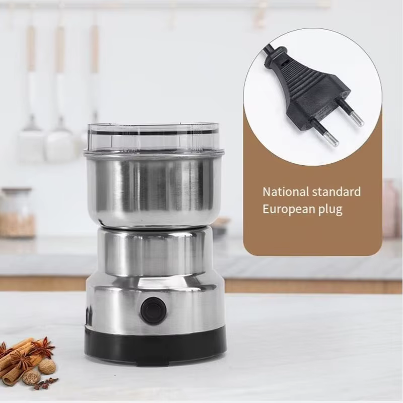 Moulin à grains multifonctionnel 4 lames pour cuisine, broyeur de café électrique domestique, mixeur