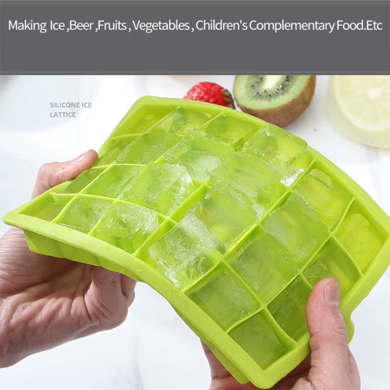4/6/8/15 grille grand plateau à glace moule géant Jumbo grand Silicone de qualité alimentaire Cube à