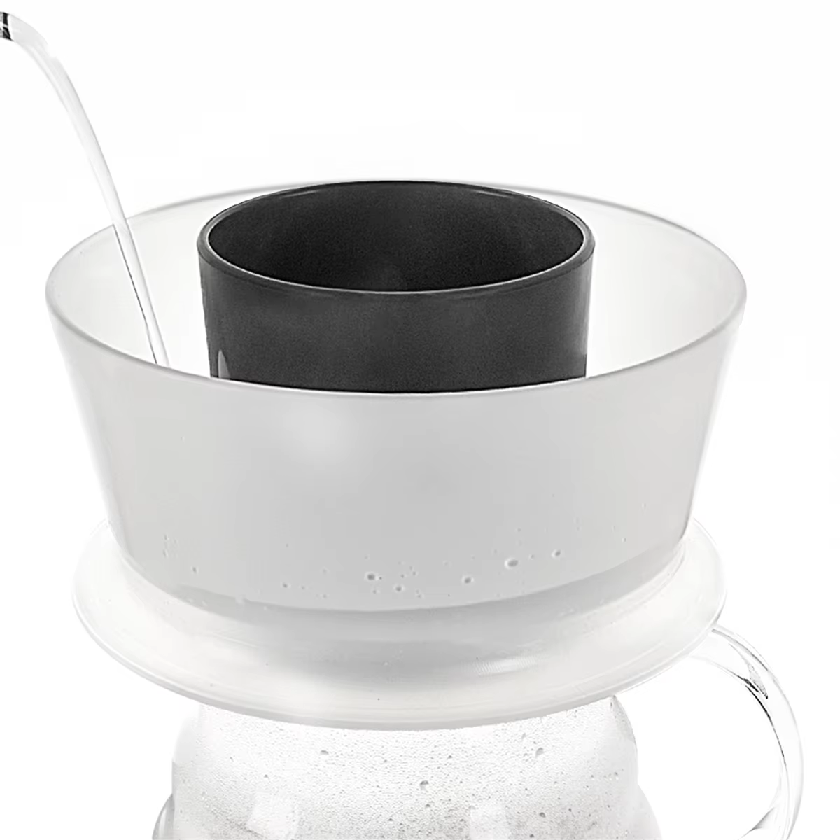 Tasse à café expresso détachable, filtre avec papiers filtrants, Compatible avec le cafetière à café