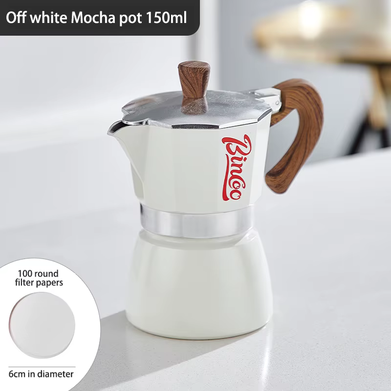 Bincoo café Moka Pot aluminium 300ml moka Pot classique italien expresso Pot cuisine maison Barista