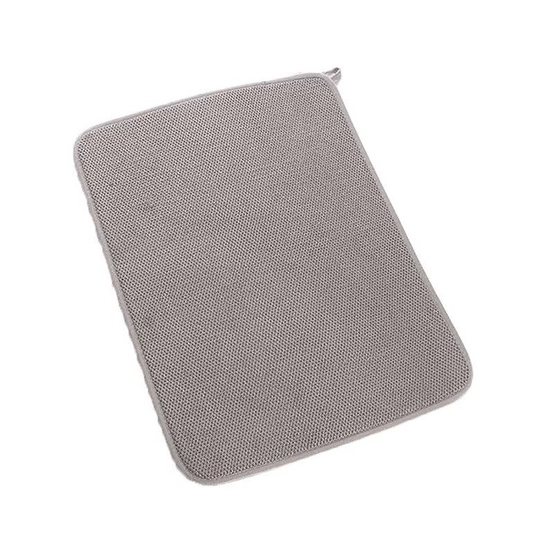 Tapis de séchage de vaisselle dans l'armoire, napperon de Table absorbant en microfibre, antidérapan