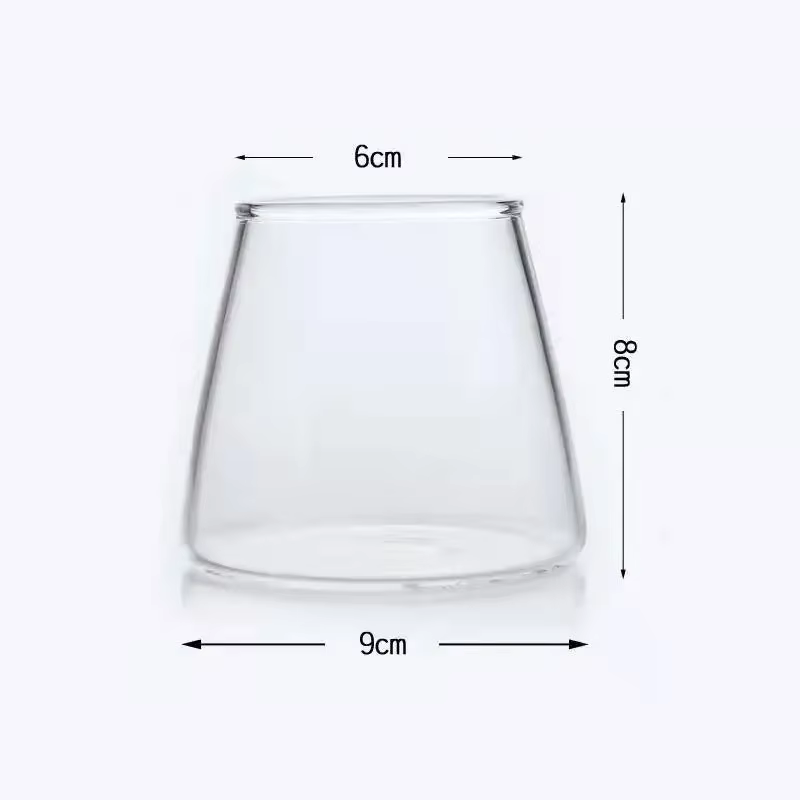 Tasse à bière en verre de montagne Fuji de style japonais, tasse à jus de lait pour petit déjeuner à