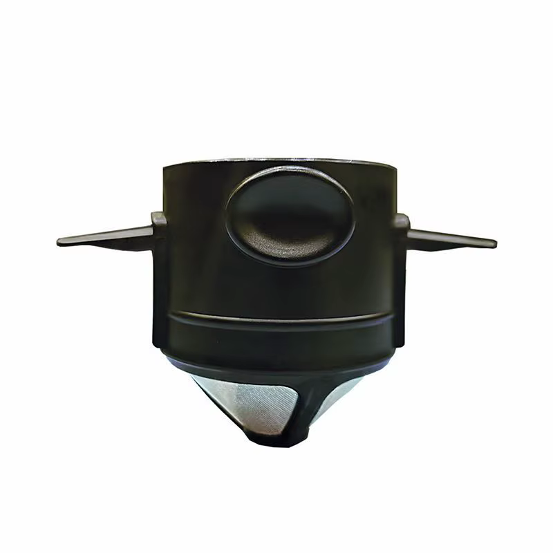 Filtre à café portable pliable réutilisable avec maille double couche pour infusion par dégoulinemen