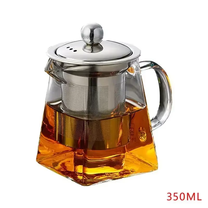 Kit complet de théière en verre (1 pièce) : durable et idéal pour la préparation du thé