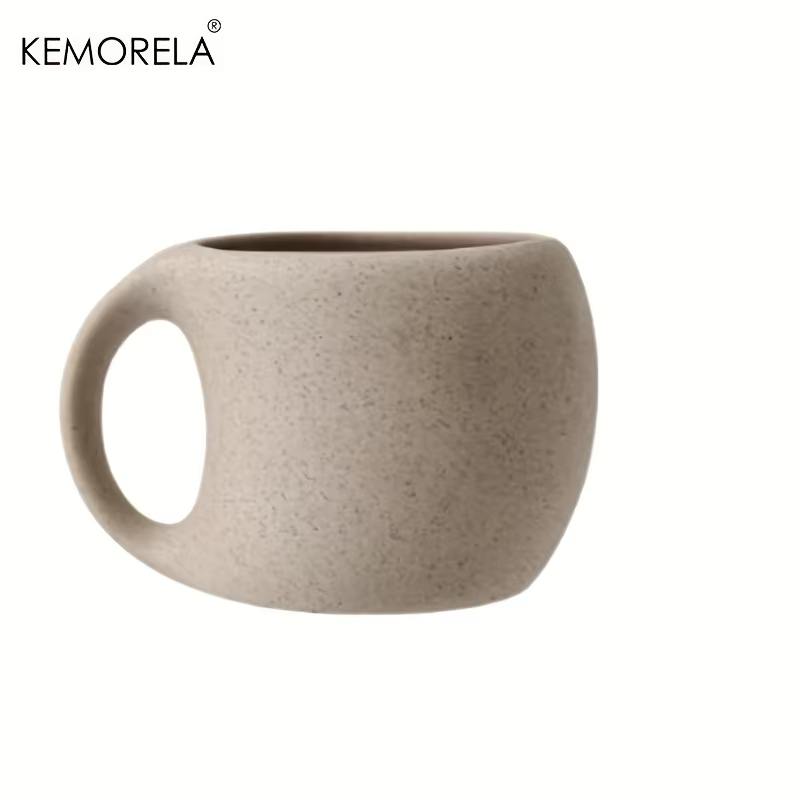 Tasses à café en céramique avec Design artistique moucheté, tasses réutilisables et recyclables pour
