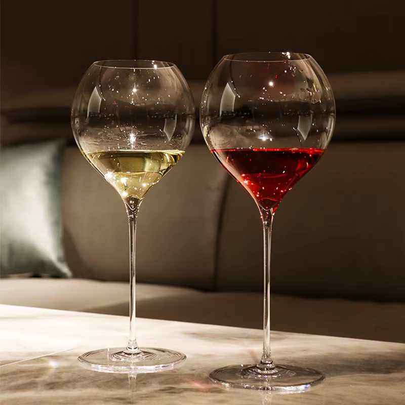 Verres à vin rouge transparents Ultra-fins de 600ml, verres à vin blanc, verres à vin mousseux, à Ch