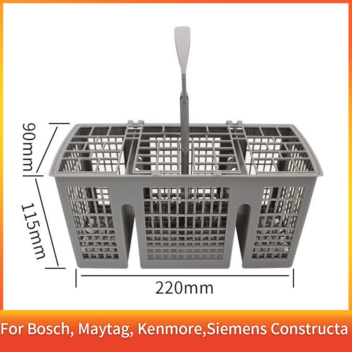 Panier pour lave-vaisselle, support pour fourchettes et couverts, support pour ustensiles de cuisine